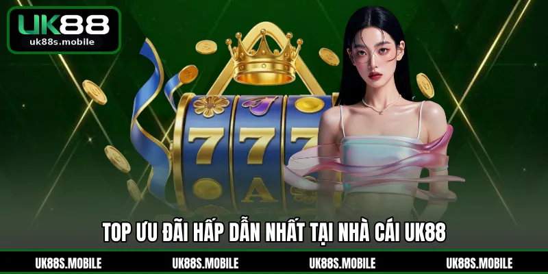 Top ưu đãi hấp dẫn nhất tại nhà cái UK88